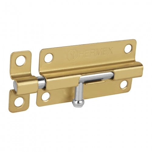 Pasador de barril de acero latón 4', Hermex 45721 PAS-41