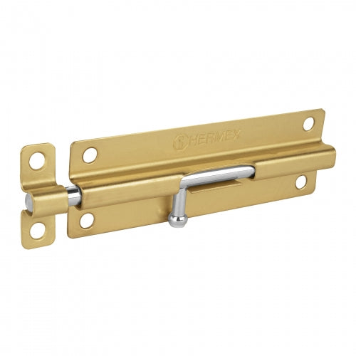 Pasador de barril de acero latón 6', Hermex 45719 PAS-61