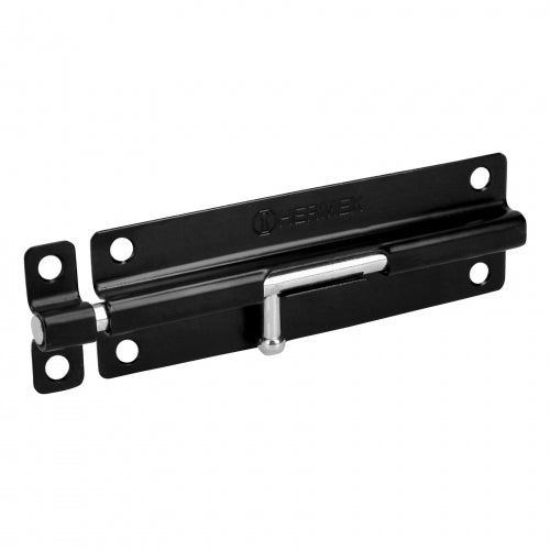 Pasador de barril 6' de acero acabado negro, Hermex 43697 PAS-66