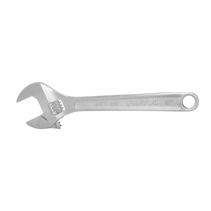 Llave ajustable (perico) 10' cromada, Pretul 21816 PET-10P