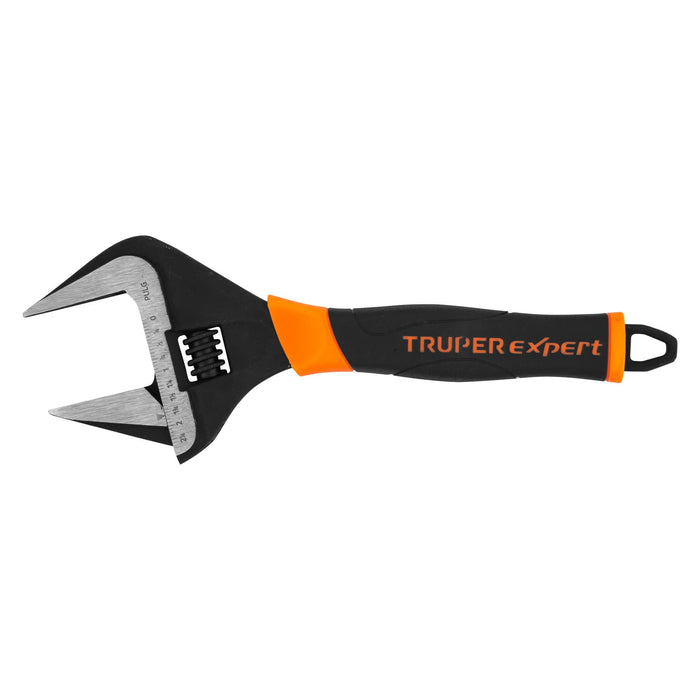 Llave ajustable (perico) 12' boca ancha Comfort Grip, Expert 101036 PET-12XA