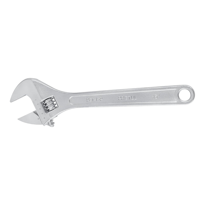 Llave ajustable (perico) 15' cromada, Pretul 26054 PET-15P