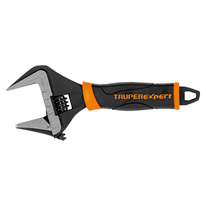 Llave ajustable (perico) 6' boca ancha Comfort Grip, Expert 101033 PET-6XA