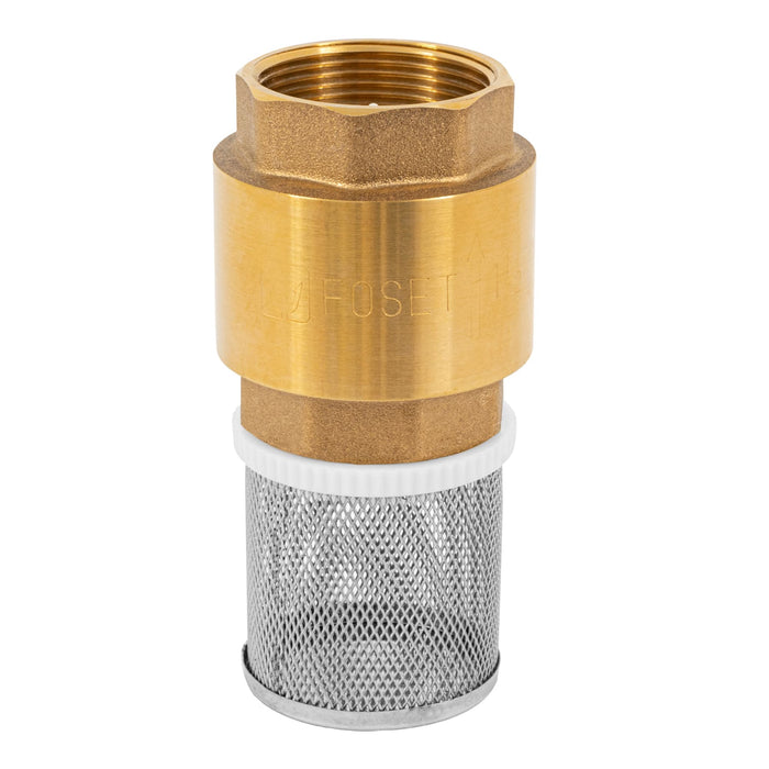 Pichancha con rejilla acero inoxidable 1-1/2', Foset 49058