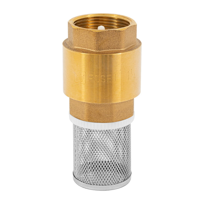 Pichancha con rejilla acero inoxidable 1-1/4', Foset 49057