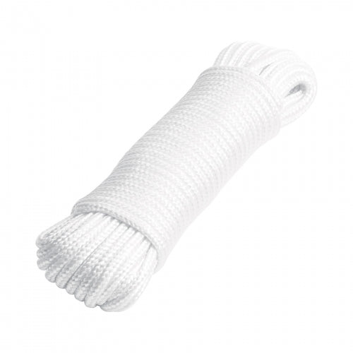 Piola de poliéster diamante de 4 mm x 15 m blanca, Fiero 48392 PIO-415P