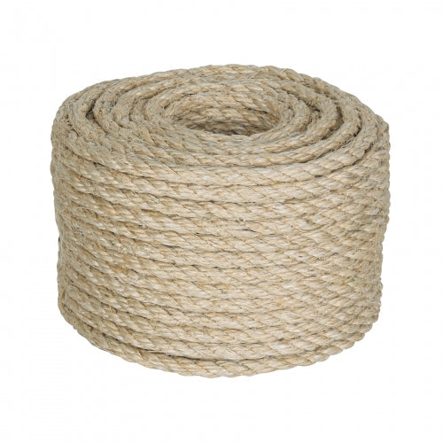 Piola de Sisal de 8 mm x 30 m natural, Fiero 45658 PIO-830S