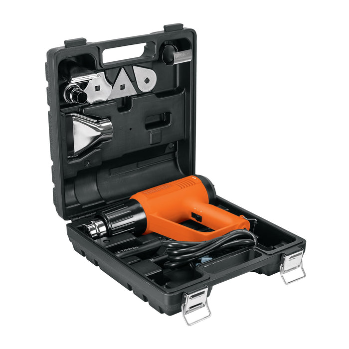 Pistola de calor 2000 W con 9 accesorios, profesional 16432 PISCA-A