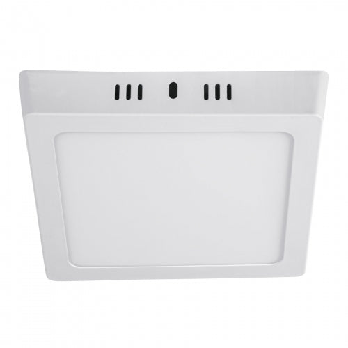 Luminario LED tipo plafón 12 W, cuadrado, luz de día, blanco 47443 PLA-211L