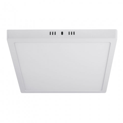 Luminario LED tipo plafón 24 W, cuadrado, luz de día, blanco 47445 PLA-213L