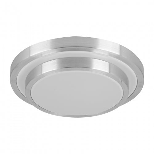 Luminario LED 18 W plafón decorativo metálico luz día, Basic 29007 PLA-703L