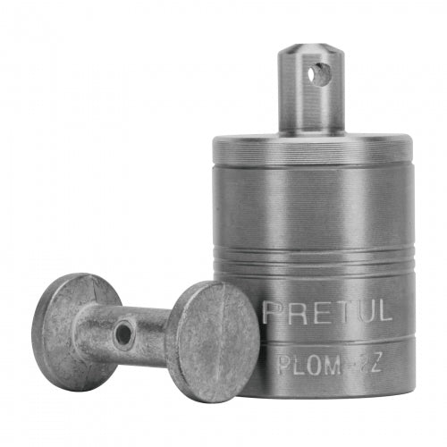 Plomada metálica de 310 g con centro, Pretul 22462 PLOM-2Z