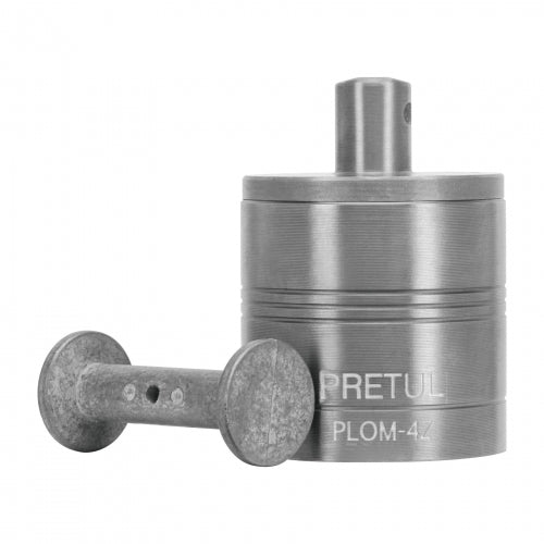 Plomada metálica de 675 g con centro, Pretul 22464 PLOM-4Z