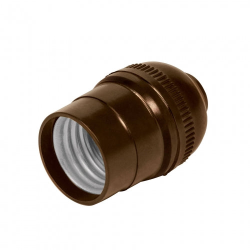 Portalámpara de baquelita, sencillo, Volteck 46500 POBA-10