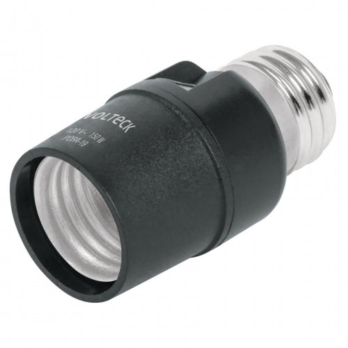 Portalámpara de PVC, con sensor de luz, Volteck 46516 POBA-19