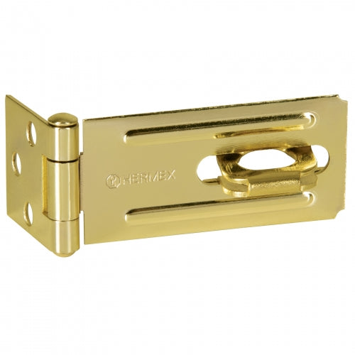 Portacandado de acero latonado 3-1/4', Hermex 43740 POCL-325