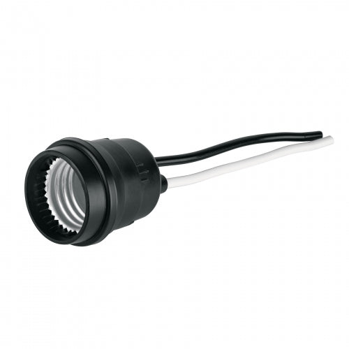 Portalámpara de PVC para intemperie, Volteck Basic 27242 POIN-10B