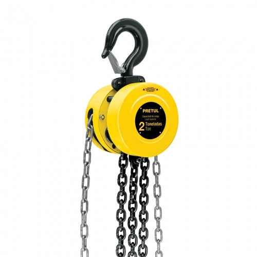 Polipasto de cadena de 2 ton, Pretul 27128 POL-2P