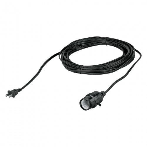 Portalámparas con cable de 10 m, Volteck 47144 POLCA-10