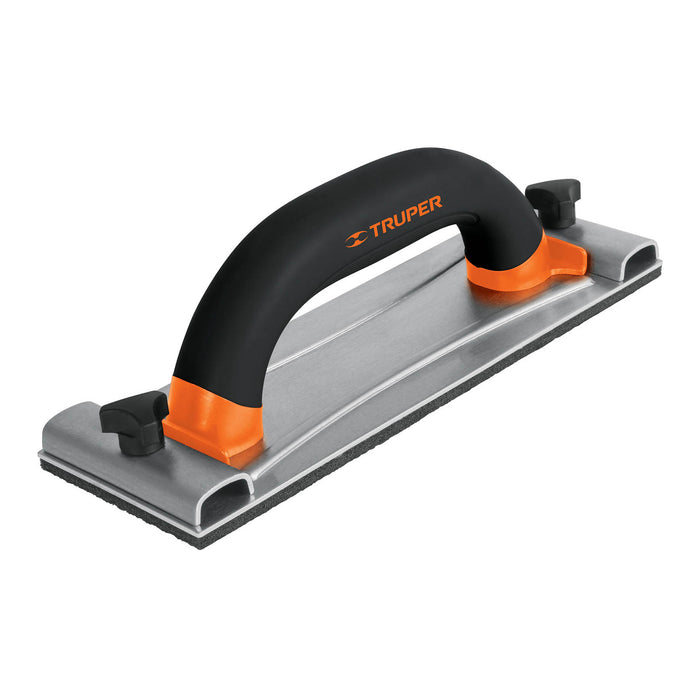 Lijadora manual base de aluminio 8 x 24 cm, Truper 100436 POLI-9