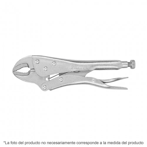 Pinza de presión 7' mordaza curva, Pretul 22701 PP-7C