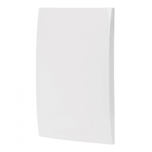 Placa de ABS ciega, línea Oslo, color blanco, Volteck 48306 PPCI-OB
