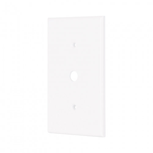 Placa de ABS para atenuador, Standard, blanco, Volteck 49712 PPDI-SB