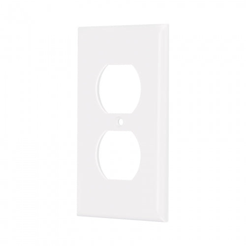 Placa de ABS dúplex, Standard, blanco Volteck 40241 PPDO-SB