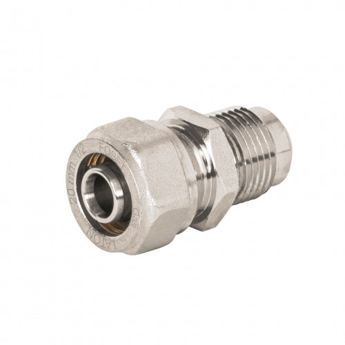 Conector para PEALPE, 1/2' a flare 3/8', Foset 45942 PPG-12CF
