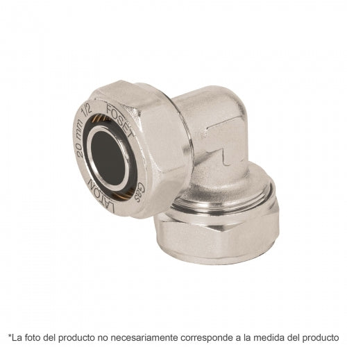 Codo 90° para PEALPE, 3/4', Foset 45920 PPG-34C
