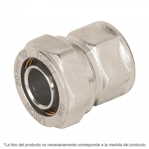 Conector para PEALPE, 3/4', con rosca hembra, Foset 45934 PPG-34NH