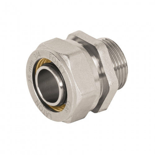 Conector para PEALPE, 3/4', con rosca macho, Foset 45937 PPG-34NM