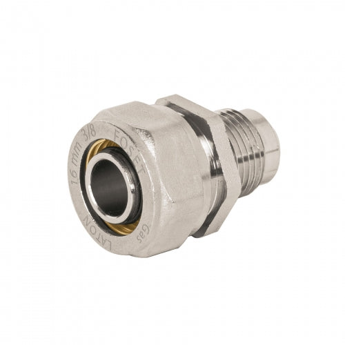 Conector para PEALPE, 3/8' a flare 3/8', Foset 45941 PPG-38CF