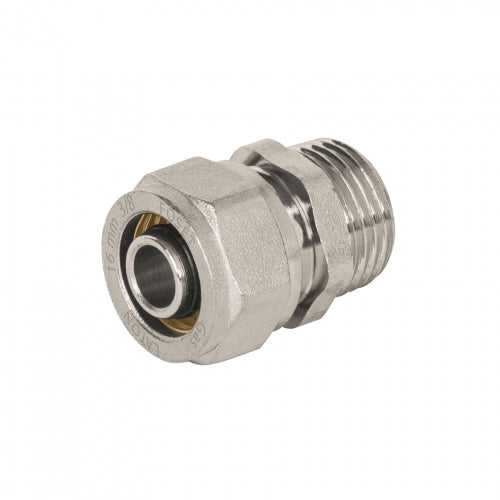 Conector para PEALPE, 3/8', con rosca macho, Foset 45935 PPG-38NM