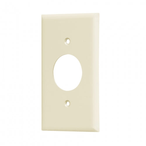 Placa de ABS para contacto redondo, Standard, marfil 46412 PPSE-S