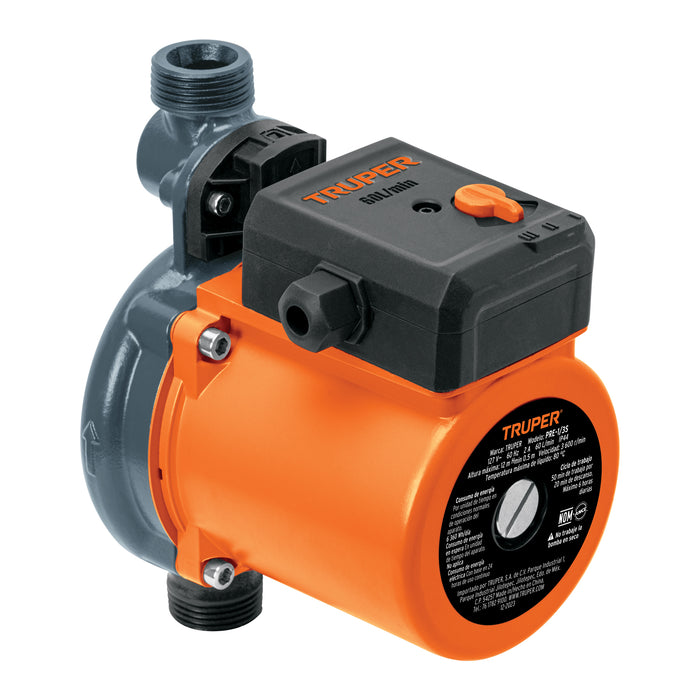 Bomba presurizadora 1/3 HP, Truper Código: 103356