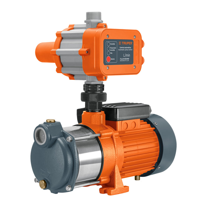 Bomba presurizadora multietapas 1 HP con control, Truper 102386 PREM-1