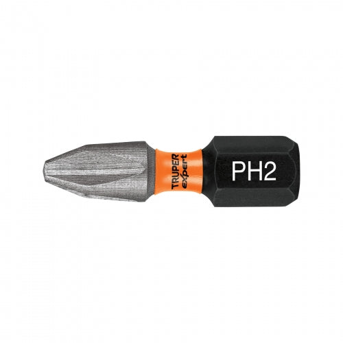 Estuche con 5 puntas de cruz PH2 de impacto largo 1' 103022 PUDE-1102I