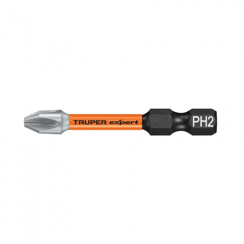 Estuche con 5 puntas de cruz PH2 de impacto largo 2', Expert 100820 PUDE-1202I