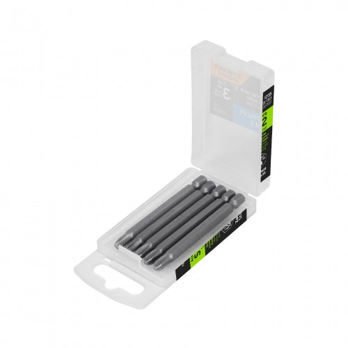 Estuche con 5 puntas de cruz PH3 largo 3', Truper Expert 12155 PUDE-1303