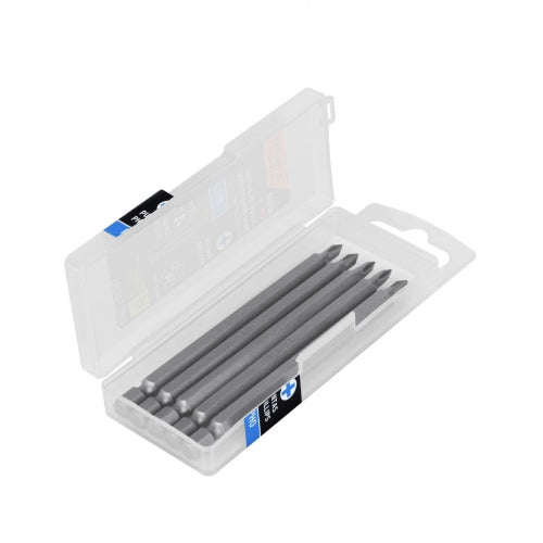 Estuche con 5 puntas de cruz PH0 largo 4', Truper Expert 101823 PUDE-1400