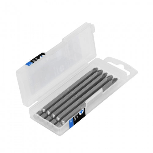 Estuche con 5 puntas de cruz PH2 largo 4', Truper Expert 101812 PUDE-1402