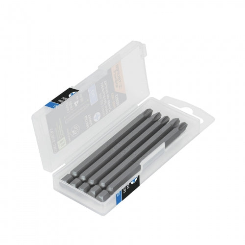 Estuche con 5 puntas de cruz PH3 largo 4', Truper Expert 101813 PUDE-1403