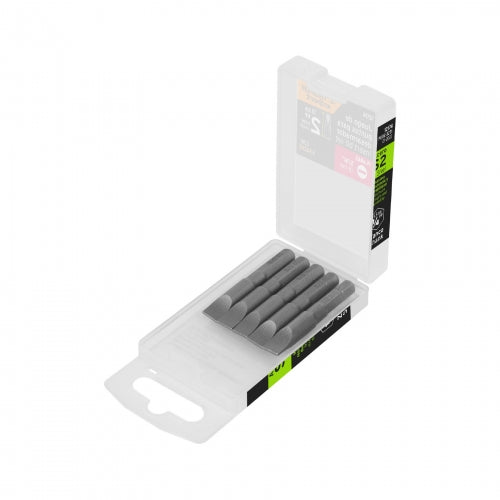 Estuche con 5 puntas planas de 5/16' largo 2', Truper Expert 12174 PUDE-3231