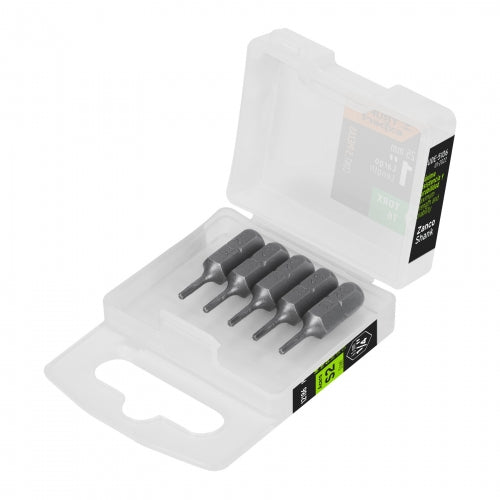 Estuche con 5 puntas torx T6 largo 1', Truper Expert 12186 PUDE-5106