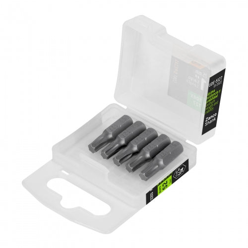 Estuche con 5 puntas torx T27 largo 1', Truper Expert 12203 PUDE-5127