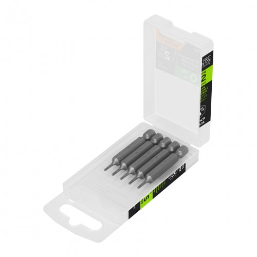 Estuche con 5 puntas torx T6 largo 2', Truper Expert 12207 PUDE-5206