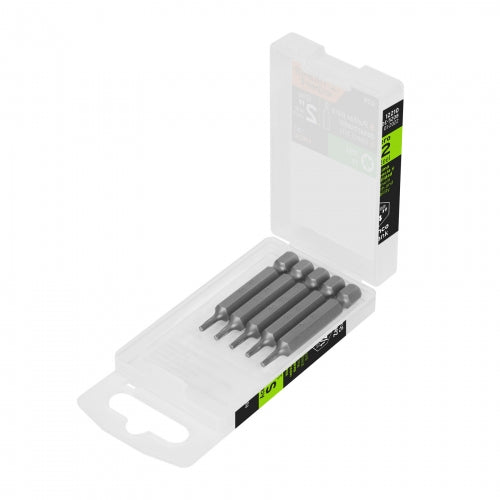 Estuche con 5 puntas torx T8 largo 2', Truper Expert 12210 PUDE-5208