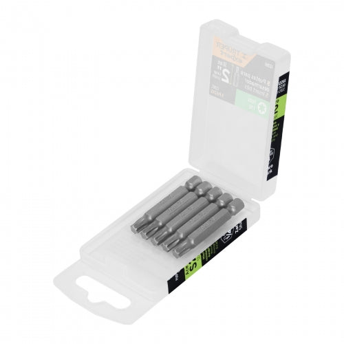 Estuche con 5 puntas torx T30 largo 2', Truper Expert 12261 PUDE-5230