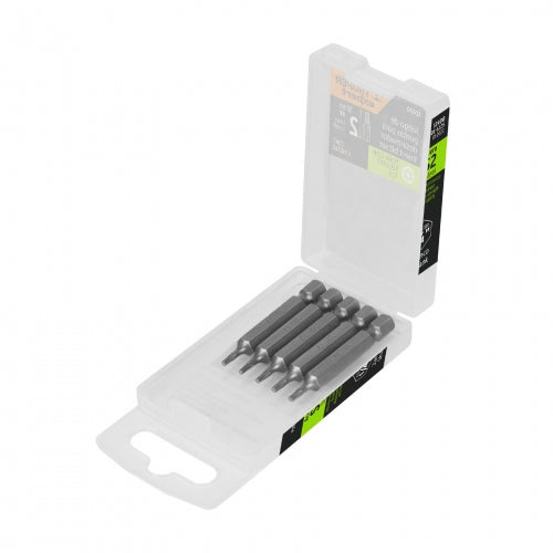 Estuche con 5 puntas torx T25 con seguro largo 2', Expert 12400 PUDE-6225